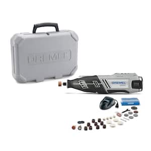 8220 Series 12-Volt MAX Lithium-Ion Variable Speed Cordless Rotary Tool Kit with 30 Accessories and Case