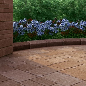 RumbleStone Large 3.5 in. x 10.5 in. x 7 in. Sierra Blend Concrete Garden Wall Block (96 Pcs. / 24.5 sq. ft. / Pallet)