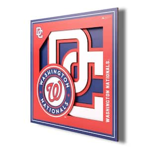 Washington Nationals 2023 12x12 Team Wall  