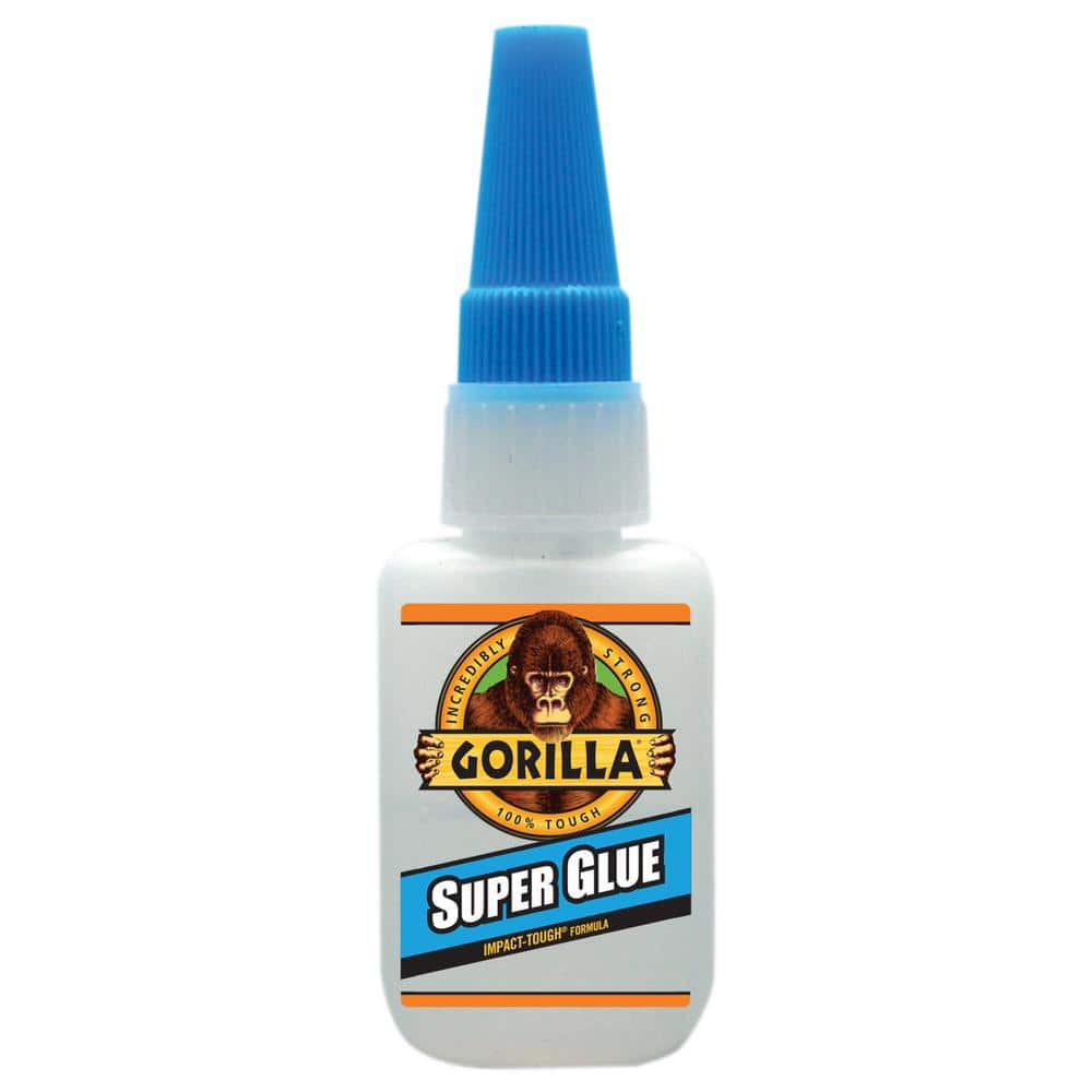 Super Glue 3 Gram Clear Double Pack Bottles [Office Product]
