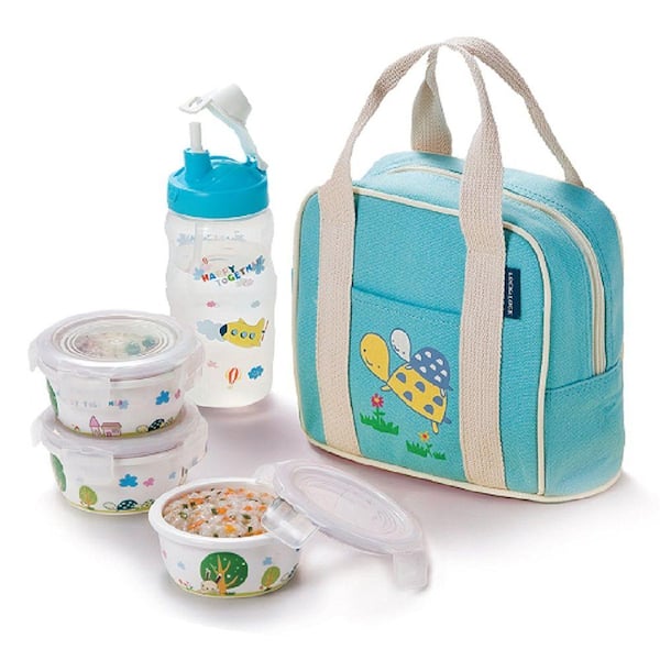 Lock and Lock Silby Ceramic Baby 3pc St Blue-DISCONTINUED