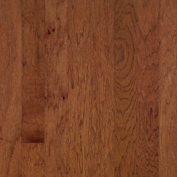 Bruce Brandywine Hickory 3/8 in. Thick x 3 in. Wide x 48 in. Length Engineered Click Lock Hardwood Flooring (22 sq. ft. /case)