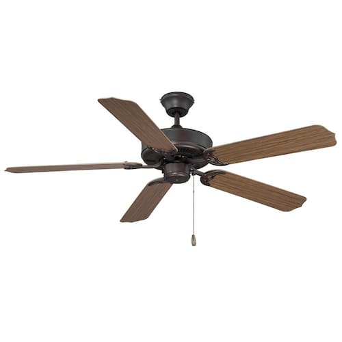 Nomad 52 in. Indoor/Outdoor English Bronze Ceiling Fan with Reversible Motor Savoy House Ceiling Fans Without Lights