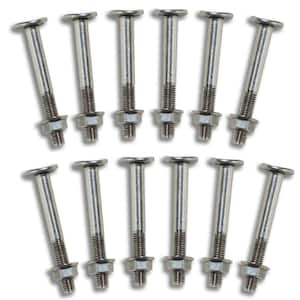 Swimming Pool Replacement Ladder Stainless Steel Bolts Set (2-Pack)