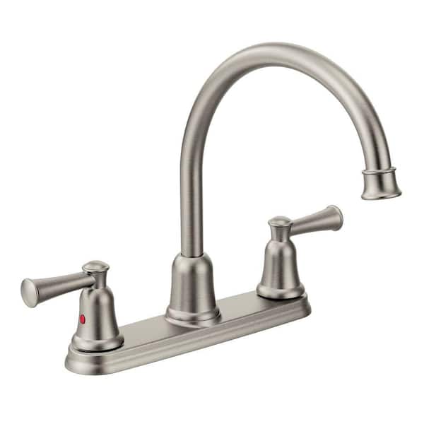CLEVELAND FAUCET GROUP Capstone 2-Handle Kitchen Faucet in Classic Stainless