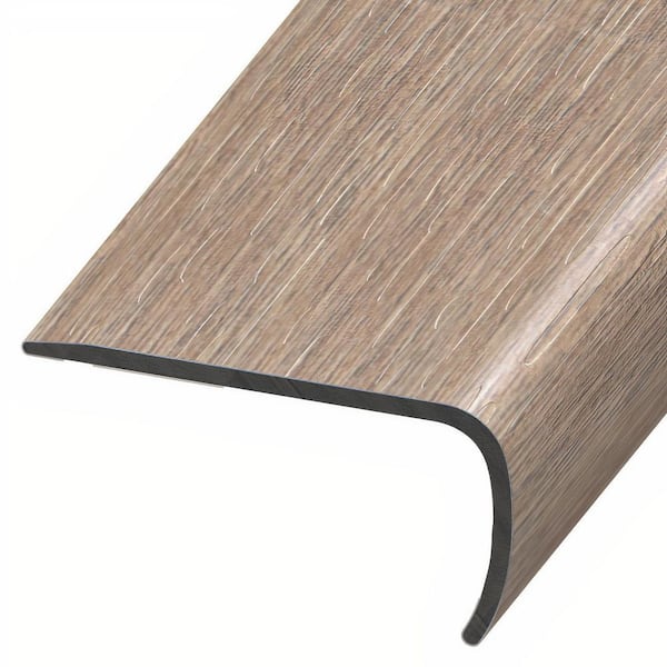 ASPEN FLOORING Landau 1 in. Thick x 2 in. Width x 94 in. Length Rigid Core Stair Nosing Vinyl Molding
