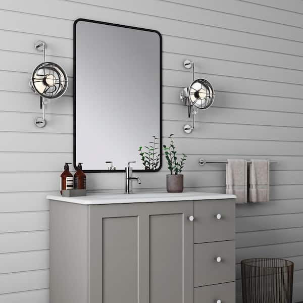 sliding vanity light