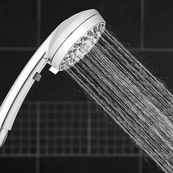 Waterpik Dual Power Pulse Massage offers Shower Head 6 Sprays ZZR-769ME