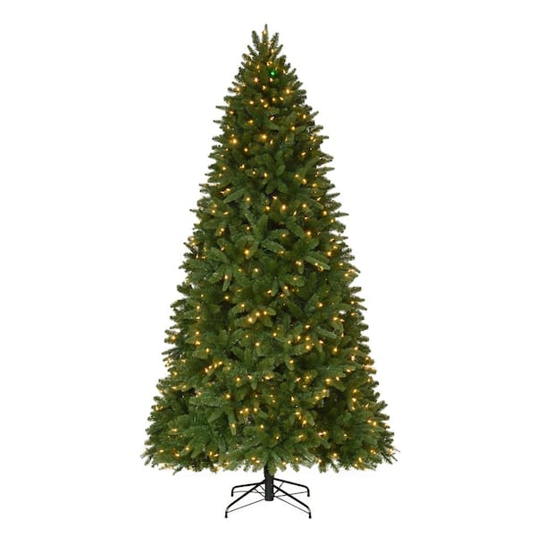 Home Accents Holiday 9 ft. Pre-Lit LED Sierra Nevada Artificial Christmas Tree with Color Changing Lights