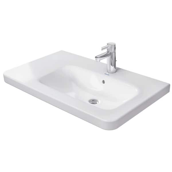 Duravit DuraStyle 6.75 in. Bathroom Sink in White Ceramic
