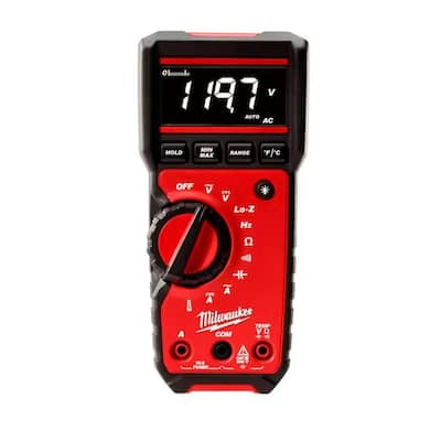 Milwaukee Digital Multimeter-2216-20 - The Home Depot