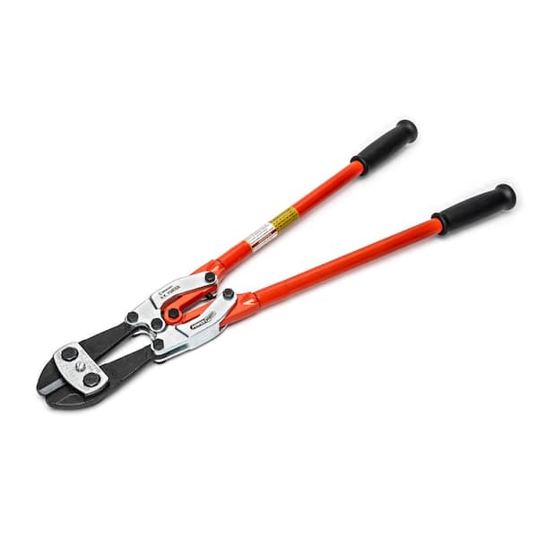 Crescent H.K. Porter 24 in. PowerPivot Center Cut Double Compound Action Bolt Cutter with 7 16 in. Max Cut Capacity 0190MCP The Home Depot