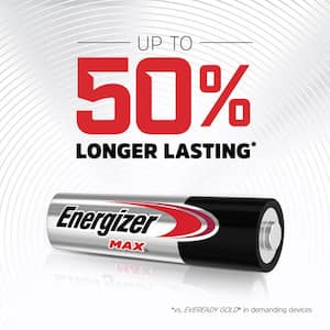 Energizer MAX AA Batteries (16-Pack), Double A Alkaline Batteries