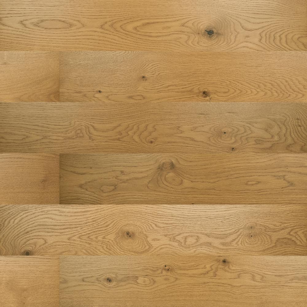 Aurora Gold Oak 0.28 in. x 6.5 in. Waterproof Wire Brushed Engineered Hardwood Flooring (21.67 sq. ft./case) price history on PriceWatchPro