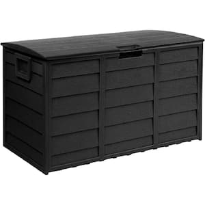 75 Gal. Black Resin Deck Box