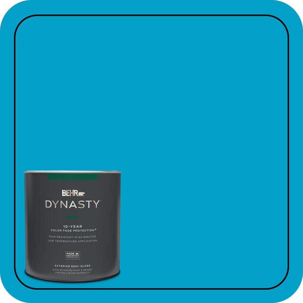 1 qt. #P490-5 Yucatan Semi-Gloss Enamel Exterior Stain-Blocking Paint & Primer price history on PriceWatchPro