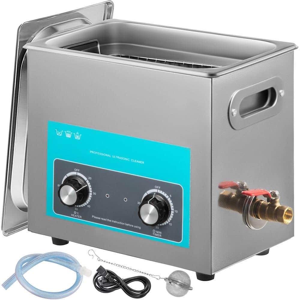 600ML Ultrasonic Cleaner Bath Timer for Jewelry Glasses Dental Razor Brush  Sonic Vibration Washing Machine Ultrasound Cleaner