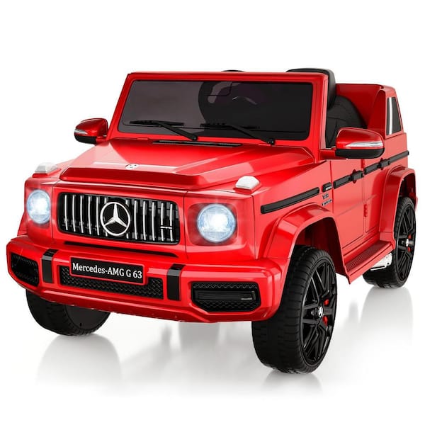 Ride on Car for Kids, 12-Volt Power Battery Electric Vehicles, Licensed Land Rover Ride on Truck Mp3 Player Rocking Red