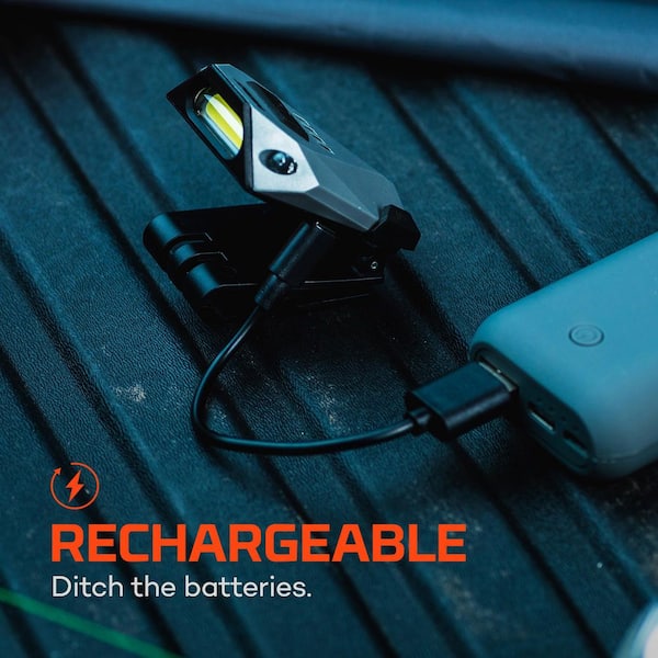 NEBO Einstein 100 Lumens Rechareable Battery LED Headlamp