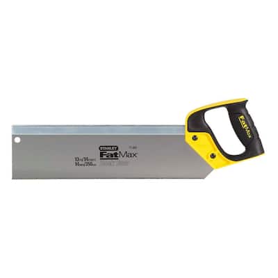 14 in. Back Saw with Rubber Handle