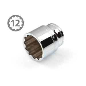 1/2 in. Drive 1-1/4 in. 12-Point Shallow Socket