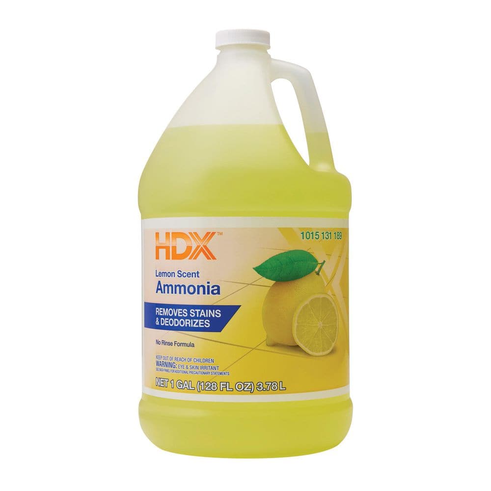 HDX 1 Gal. All Purpose Lemon Ammonia Cleaner HD150002 - The Home Depot