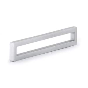 Victoria Collection 6 5/16 in. (160 mm) Matte Chrome Modern Rectangular Cabinet Bar Pull