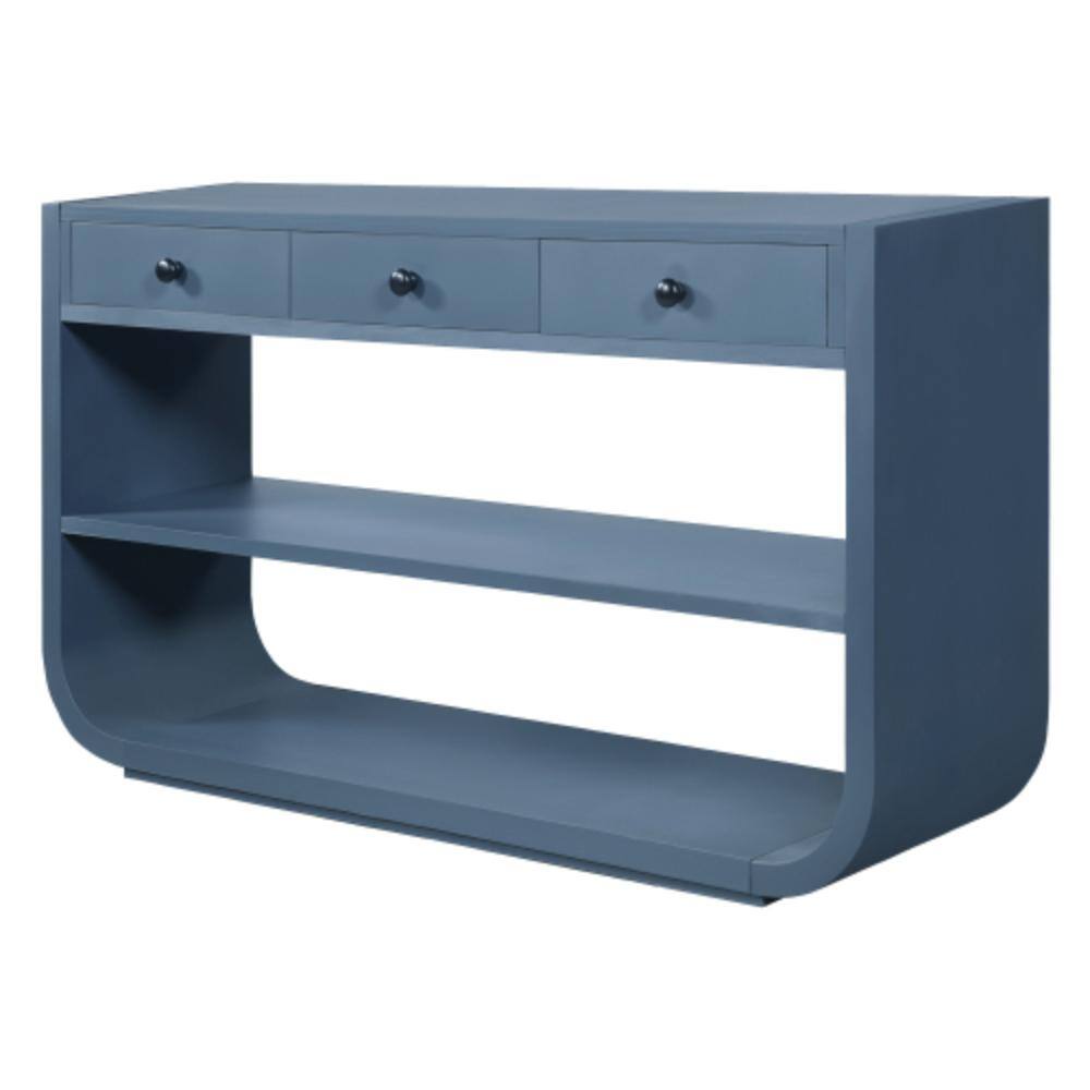 55 in. W x 15 in. D x 32 in. H Bathroom Blue Linen Cabinet price history on PriceWatchPro