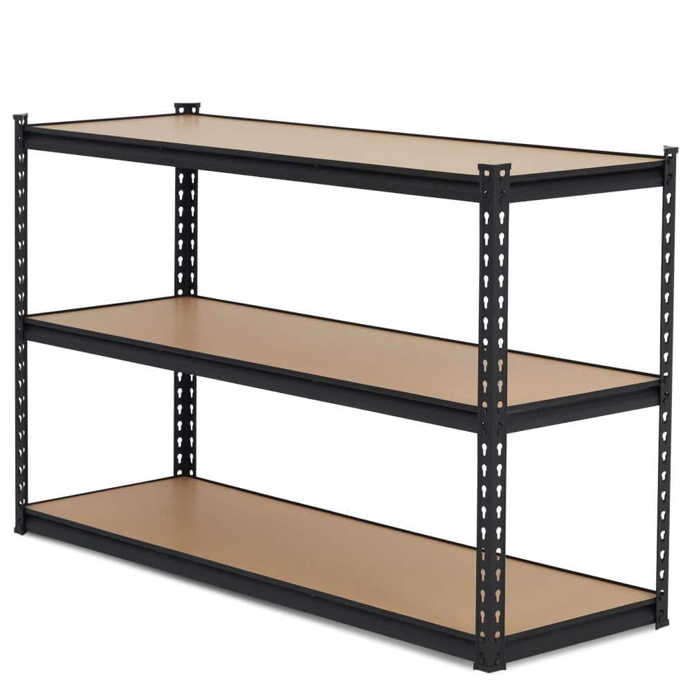 Heavy Dut Adjustable Metal Storage Shelving Carbon Steel Freestanding Rack, for Garage, Pantry, 150x45x91.2cm price history on PriceWatchPro