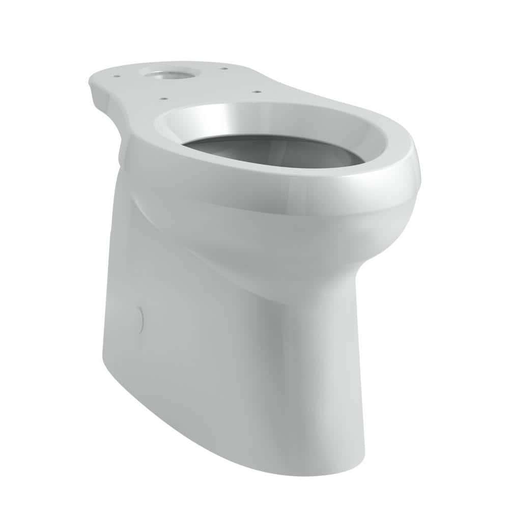 KOHLER Cimarron 16.5 in. Elongated Toilet Bowl Only in Ice Grey K530995 The Home Depot