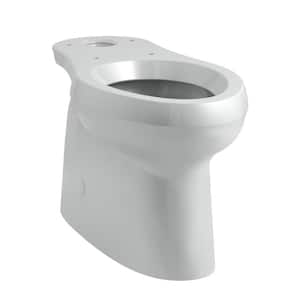 Cimarron 16.5 in. Elongated Toilet Bowl Only in Ice Grey