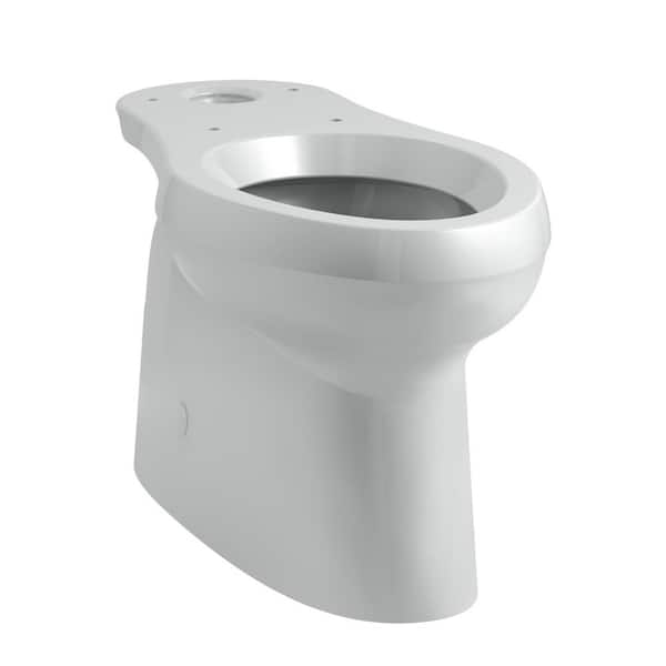 KOHLER Cimarron 16.5 in. Elongated Toilet Bowl Only in Ice Grey