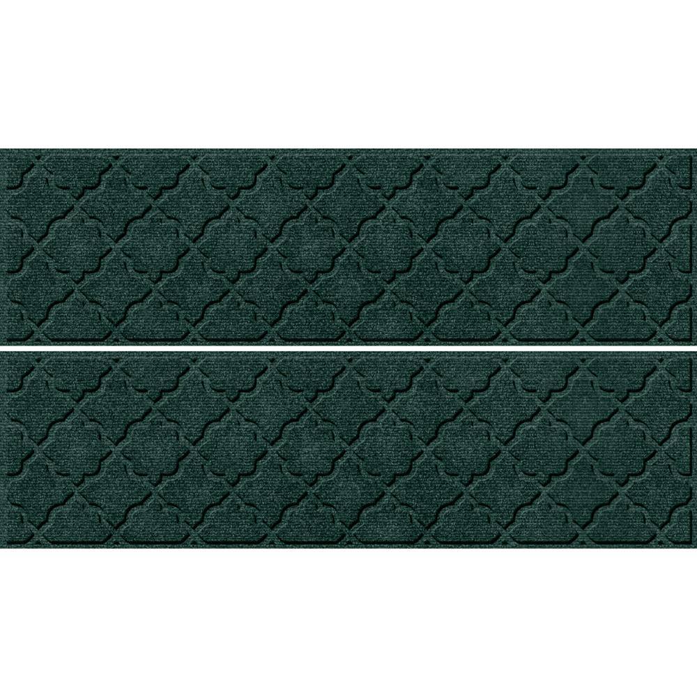 Bungalow Flooring WaterHog Boxwood Evergreen 35 In. X 59 In. PET Polyester Indoor Outdoor Doormat 20378590035