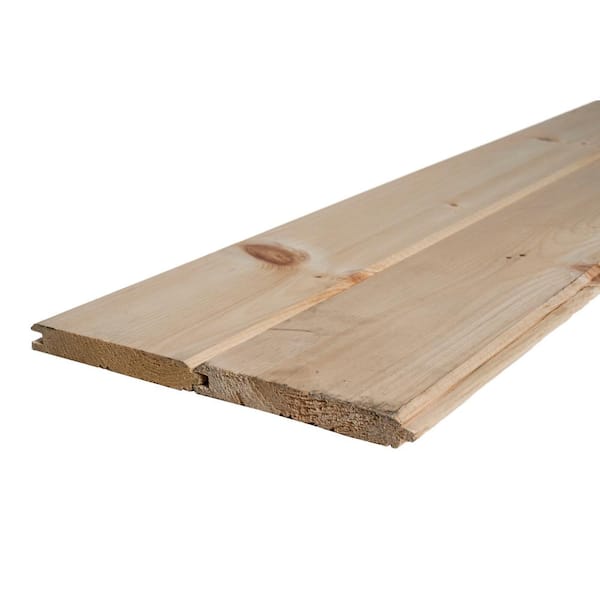 Pattern Stock Tongue and Groove Board (Common: 2 in. x 6 in. x 12 ft.;  Actual: 1.375 in. x 5.37 in. x 144 in.) 2612STG - The Home Depot