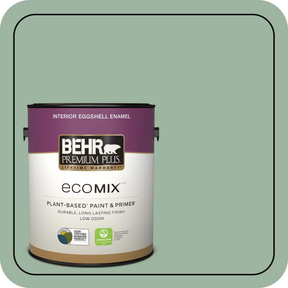 1 gal. #S410-4 Copper Patina Eggshell Enamel EcoMix Plant-Based Interior Paint & Primer price history on PriceWatchPro