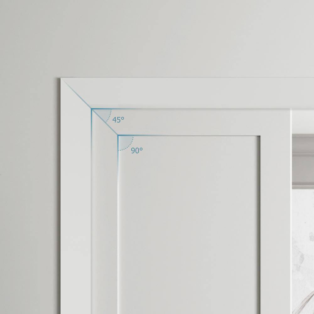 Primed White Radiata Pine Door Casing Kit 84"