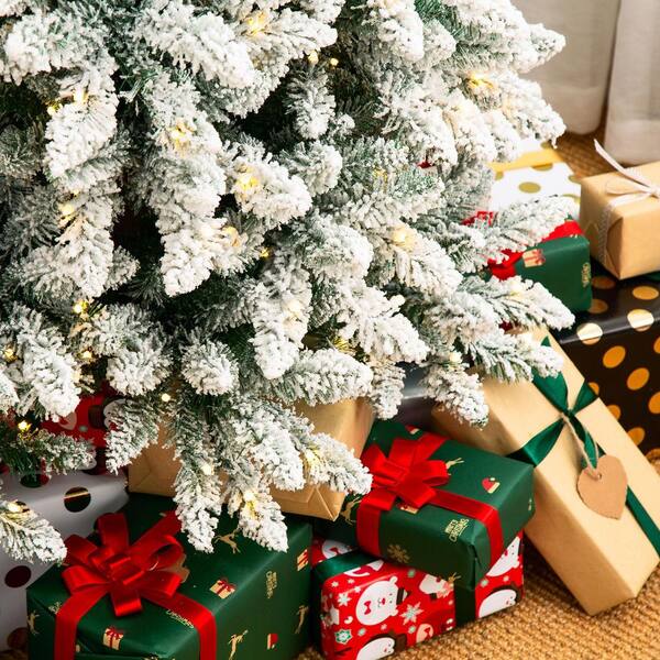 Little Christmas Trees * Glitter Foam * White, Green or White and