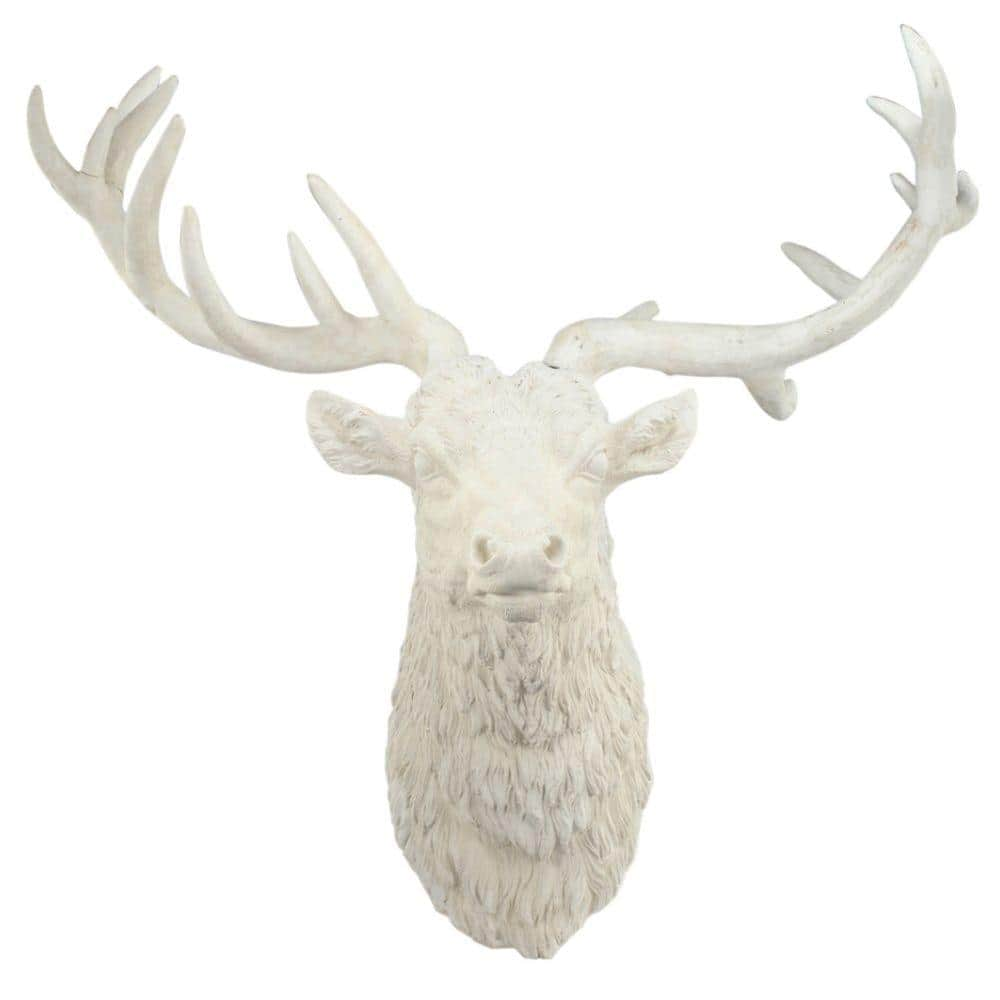 HiEnd Accents Wooden Picture Holder with Deer Bust