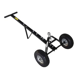 600 lbs. Capacity Heavy-Duty Construction Trailer Dolly with Flat-Free Tires