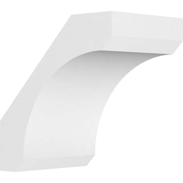 Ekena Millwork 5"W x 8"D x 8"H Standard Legacy Architectural Grade PVC Knee Brace