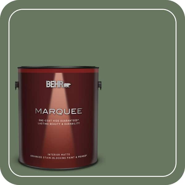 BEHR MARQUEE 1 gal. #440F-6 Old Vine Matte Interior Paint & Primer