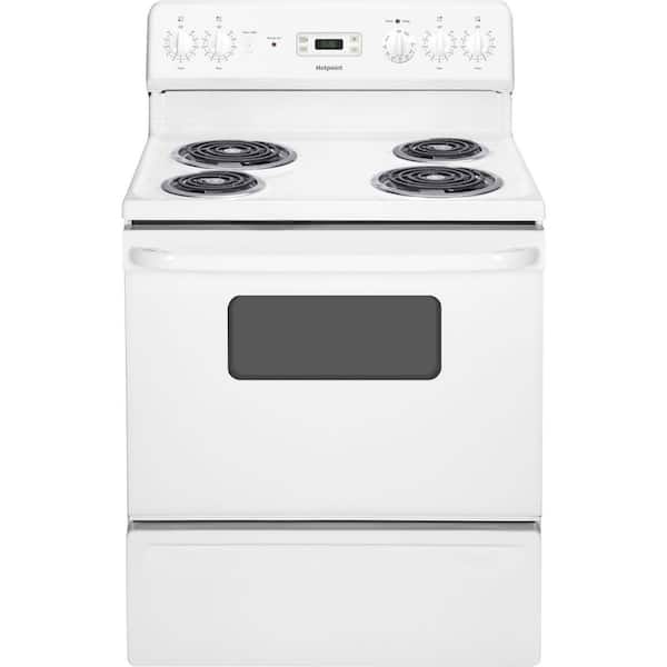 GE Hotpoint 30 in. 5.0 cu. ft. Electric Range in White