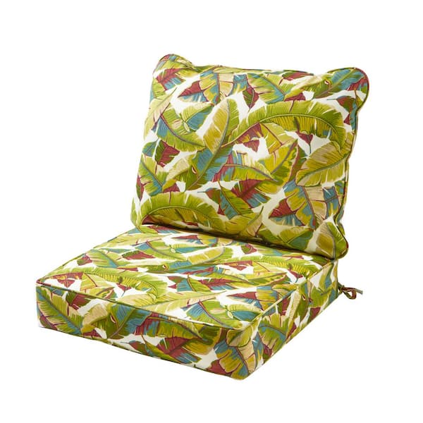 2-Piece Deep Seat Chair Cushion