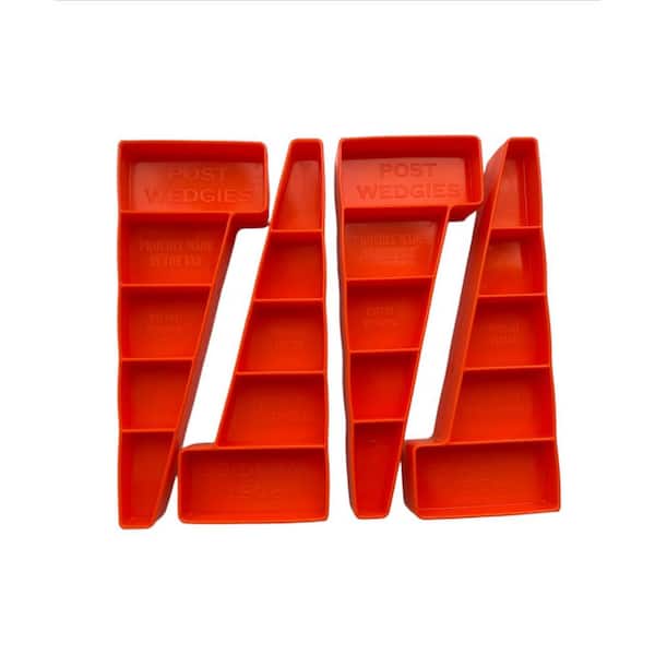 POST WEDGIES Triangle Post Wedge Alignment Tool (12-Pack)