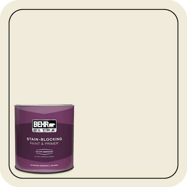 BEHR ULTRA 1 qt. #PPU9-15 Summer Jasmine Extra Durable Eggshell Enamel Interior Paint & Primer