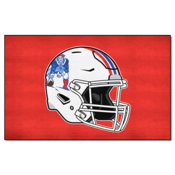 FANMATS New England Patriots Red 5 ft. x 8 ft. Ulti-Mat Area Rug