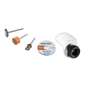 Rotary Tool Shield Attachment Kit with 4 Accessories