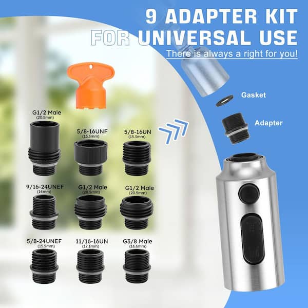 Replacement Kitchen Faucet Head For WEWE FORIOUS Qomolangma VFAUOSIT - View #8