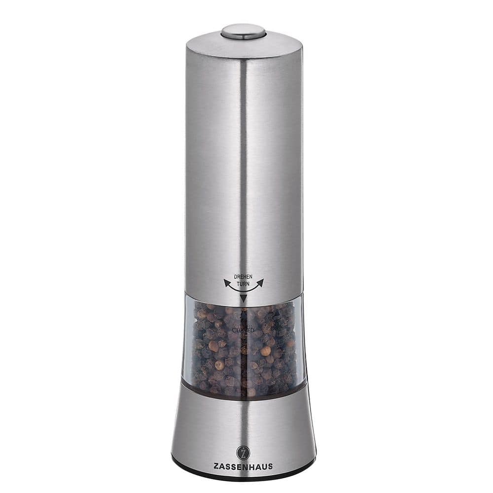 Cuisinart Gravity Salt and Pepper Spice Mill with Blue LED Light, 2/3 Cup  Capacity 
