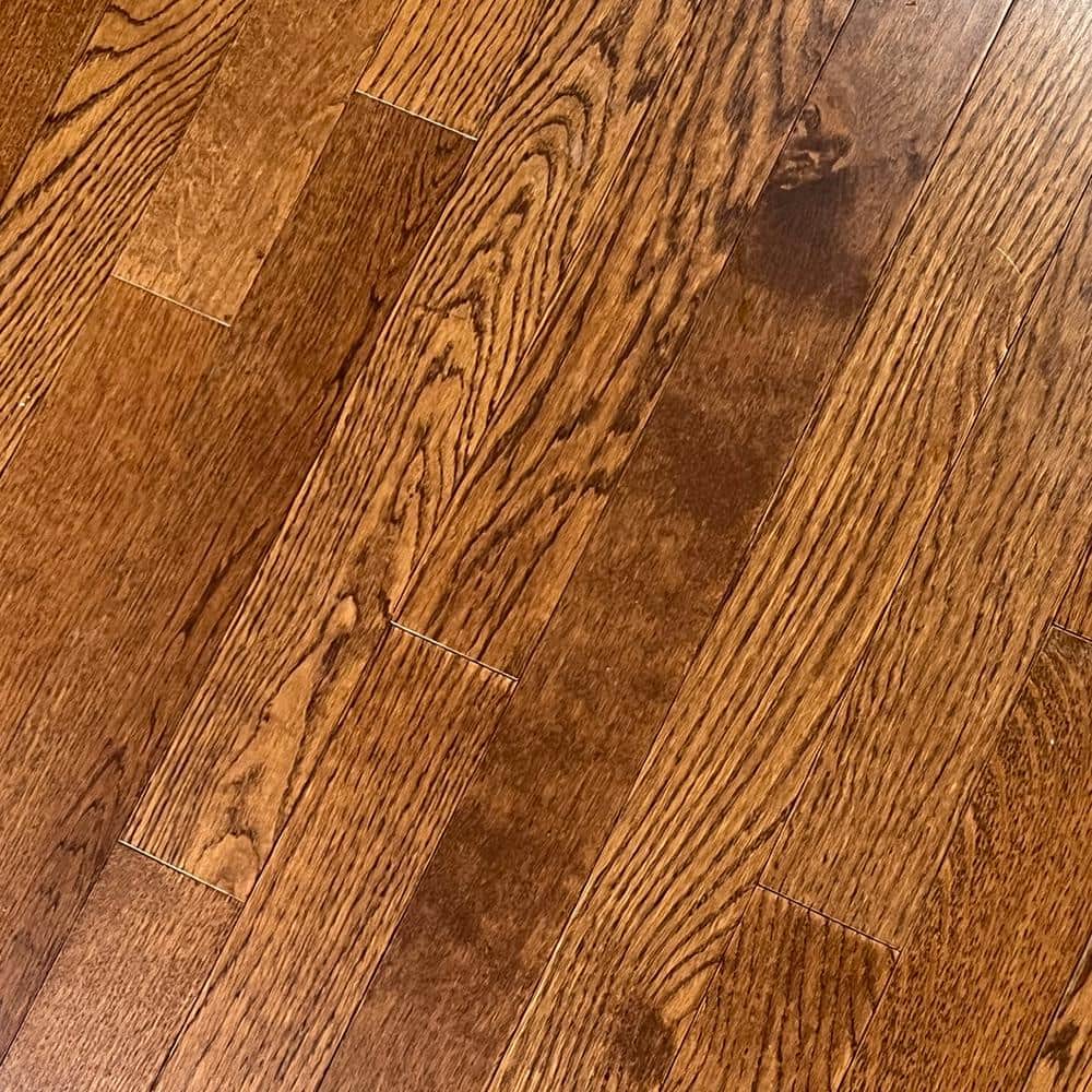 Take Home Sample - Harvest Autumn Oak 3/8 in. T x 3 in. W x 12 in. L Wire B